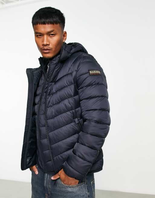 Napapijri Aerons Doudoune capuche Noir ASOS