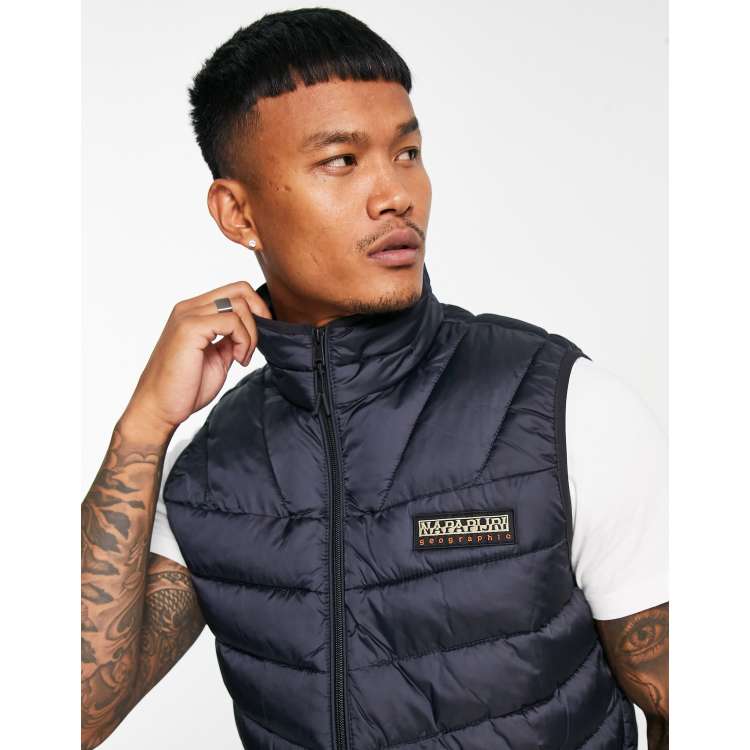 gilet sans manche homme napapijri