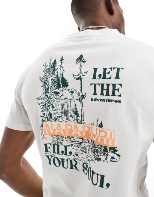 Napapijri - Alikas - Råhvid T-shirt, 4 af 4
