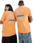 Napapijri Alikas t-shirt in orange