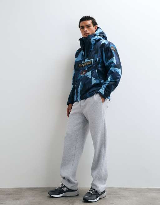 Napapijri Anorak mit Box-Logo-Print in Blau, 2 von 5