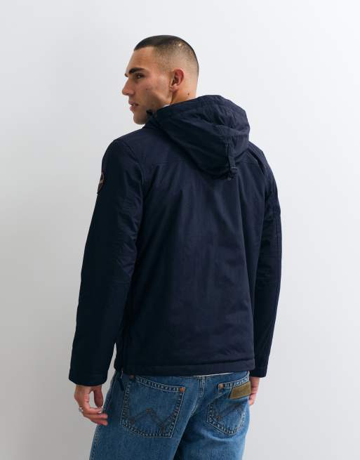 Napapijri anorak Rainforest à poche bleu marine, 3 de 5