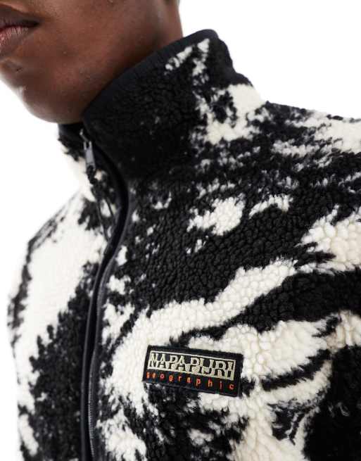 Napapijri Pull Homme Mouton Napapijri SELINE Sweat Polaire Brown