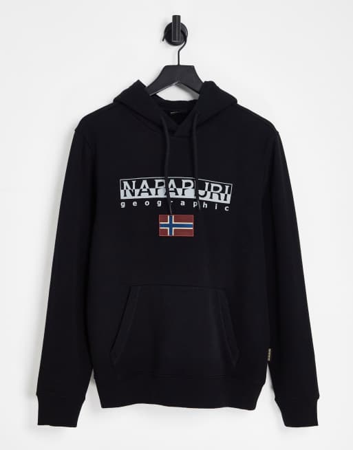 Napapijri Ayas hoodie in black 