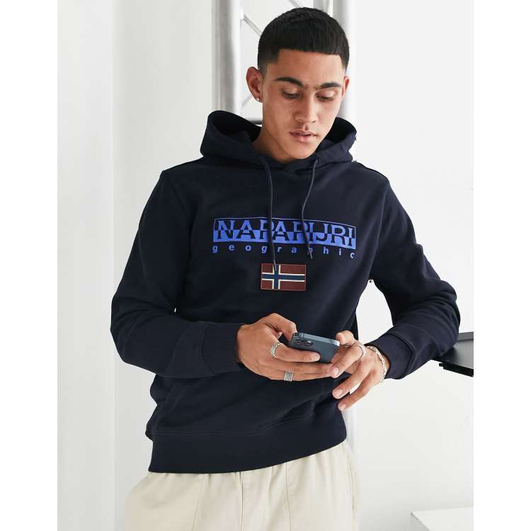 Napapijri Ayas hoodie in navy