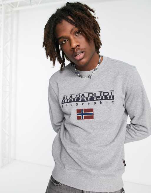 Napapijri - Ayas - Sweatshirt in lichtgrijs 