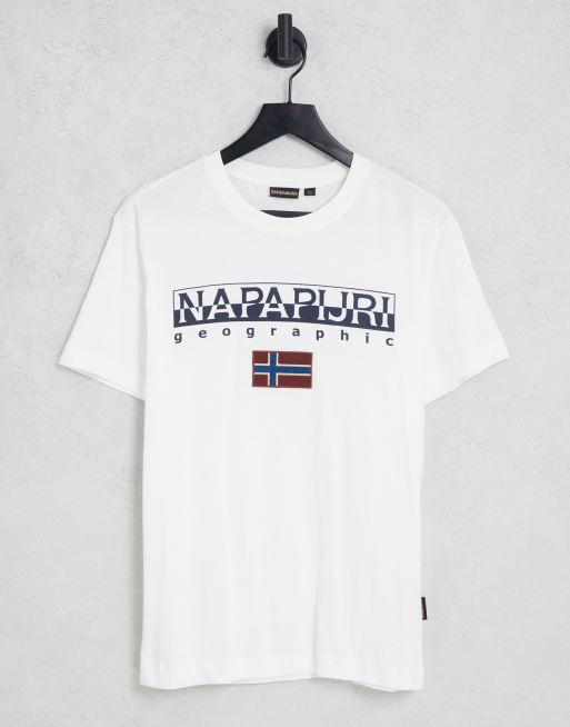 Napapijri – Ayas – Vit t-shirt 