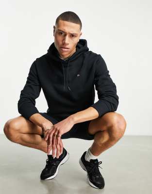 Napapijri Balis small logo overhead hoodie in black | ASOS