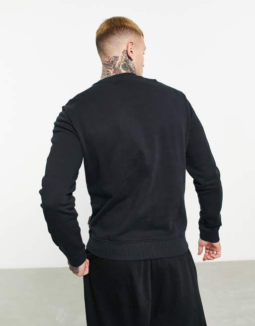 Napapijri - Balis - Sweatshirt met klein logo in zwart, 3 van 4