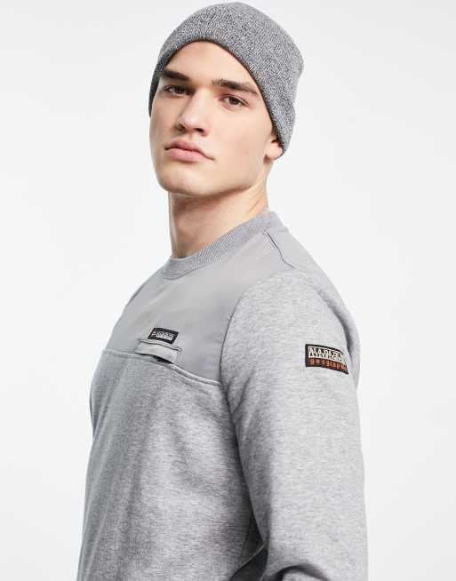 Napapijri Bamix sweatshirt in grey