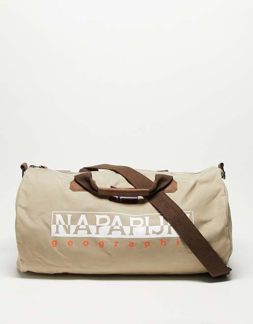 Napapijri Bering Duffel weekendtas in beige