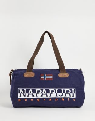 Napapijri Bering Small Duffle Bag In Navyblues ModeSens
