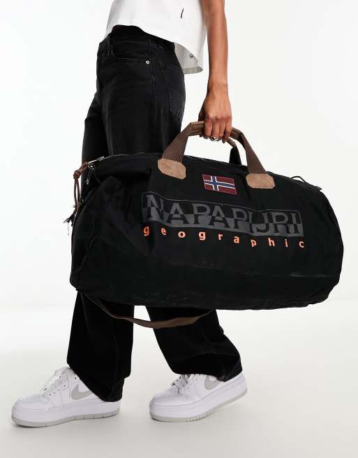 Napapijri Bering small holdall bag in black