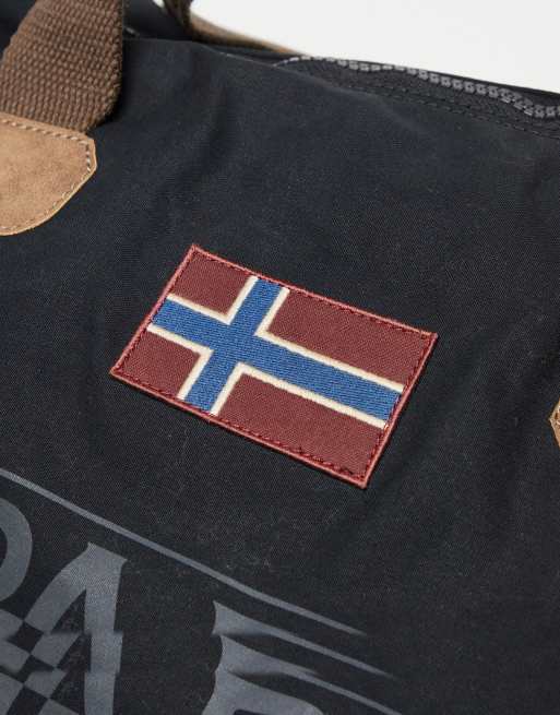 Napapijri – Bering – Svart liten barrel-väska, 48 liter, 2 av 4