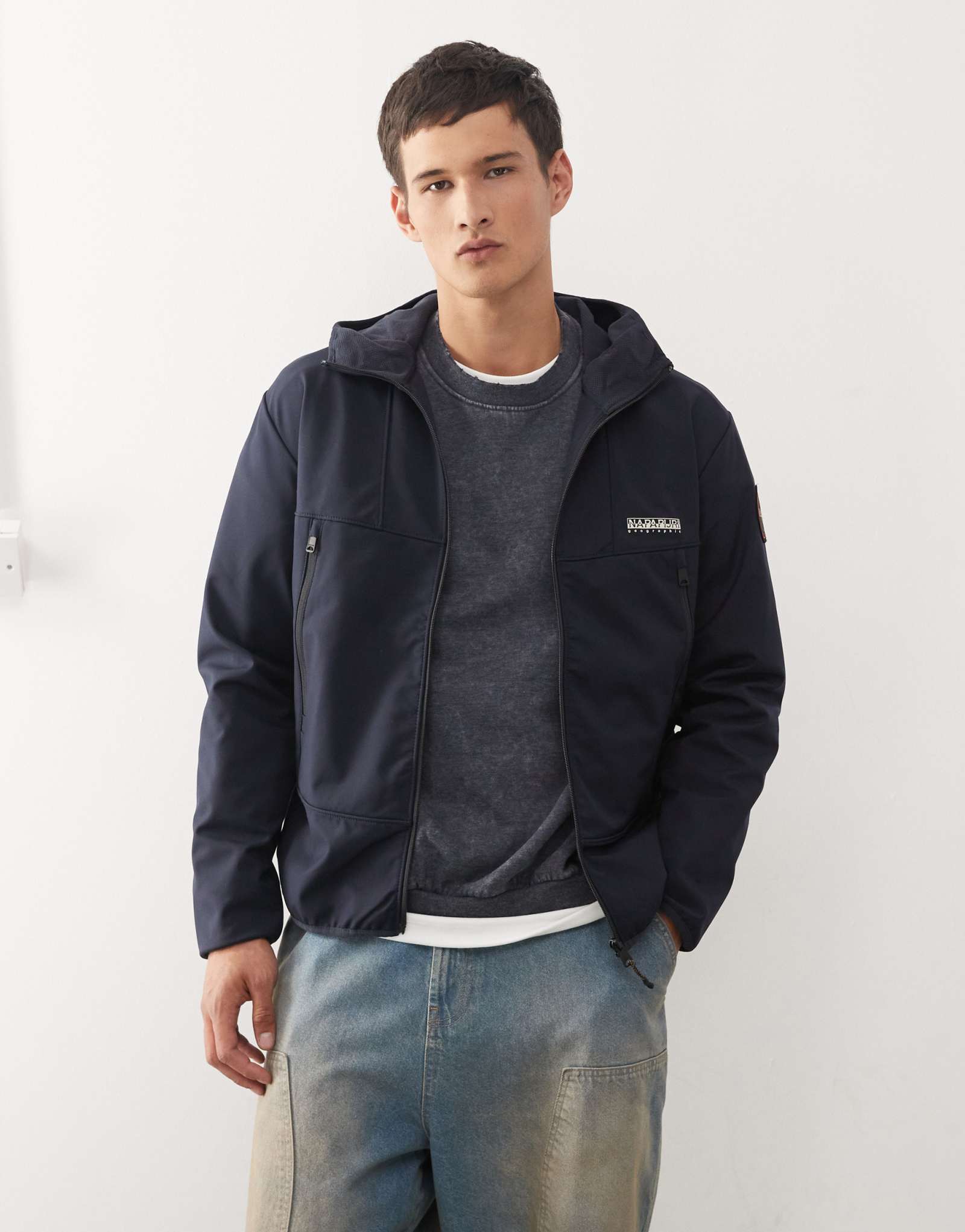 Куртка Napapijri Biois синего цвета