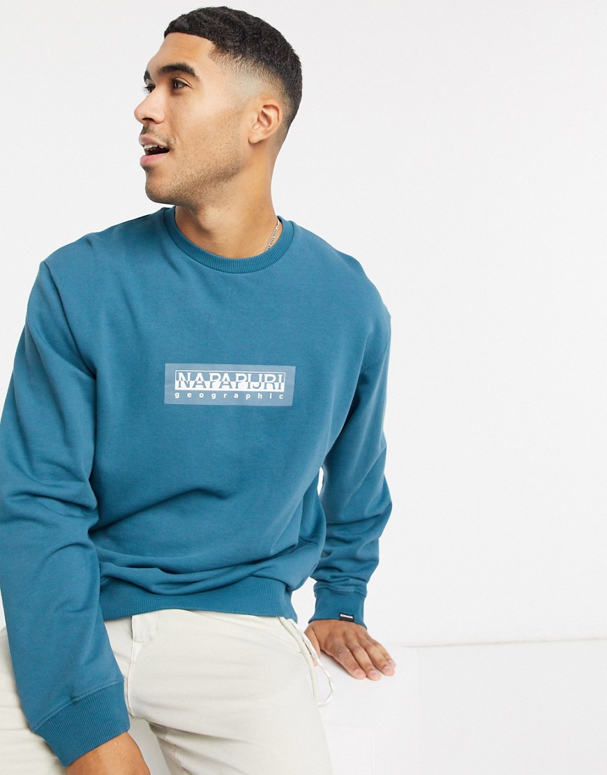 Napapijri – Box – Blå sweatshirt