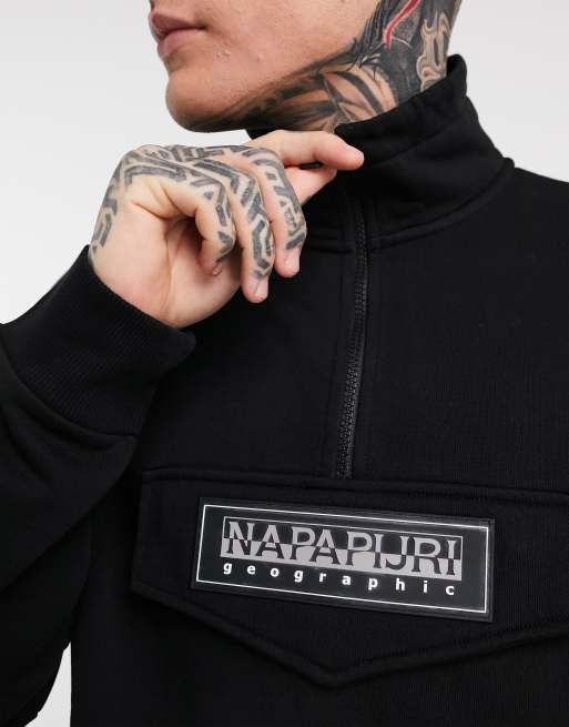 Napapijri shop zip sweatshirt