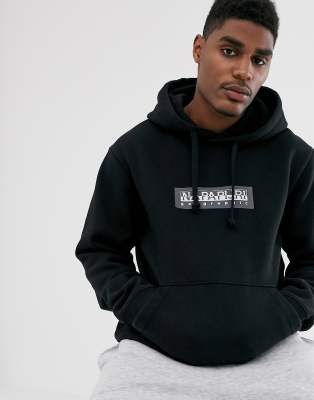 napapijri hoodie black