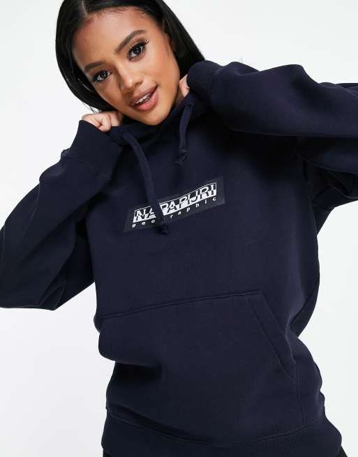 Napapijri Box hoodie in black