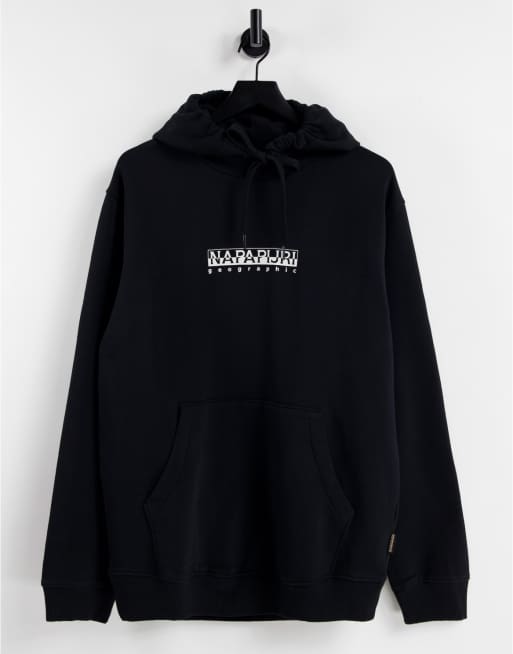 Napapijri Box hoodie in black | ASOS