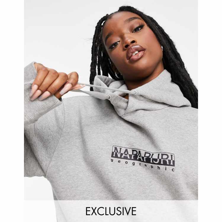 Napapijri on sale hoodie grey