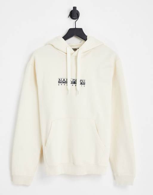 Napapijri Box hoodie in white | ASOS