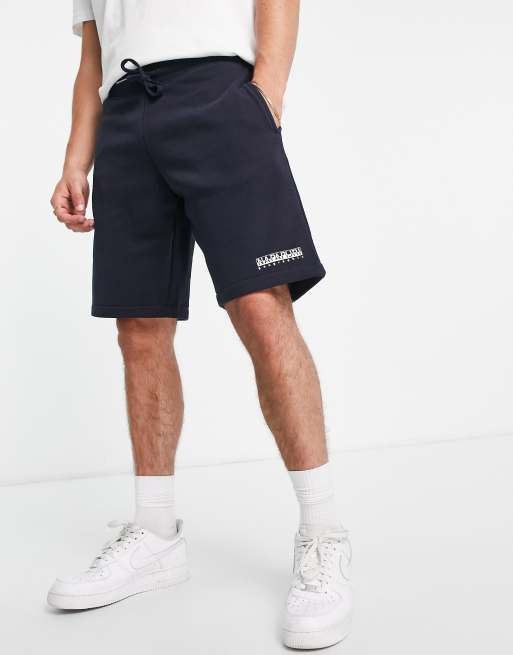 Napapijri Box jogger shorts in navy ASOS