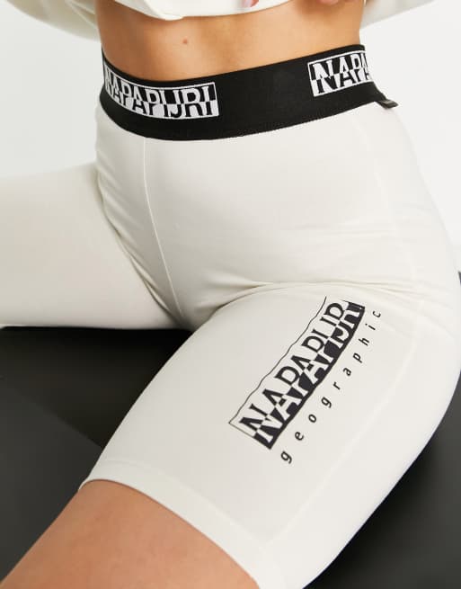 Napapijri - Box - Leggingshort in wit, 4 van 4