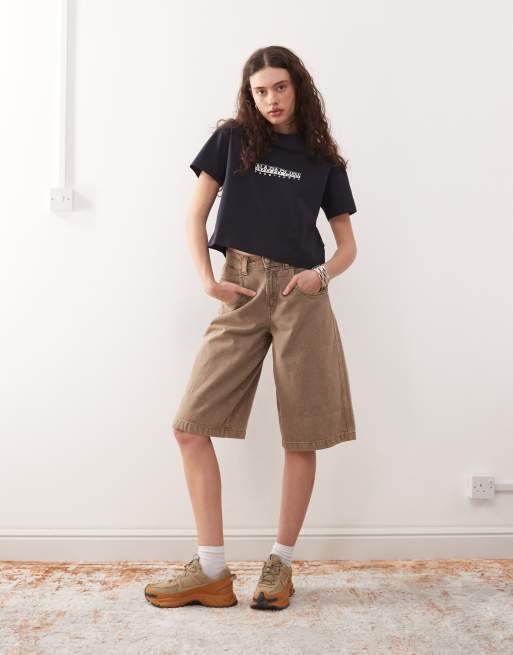 Napapijri – Box – Marinblå, kort t-shirt med logga, 2 av 4