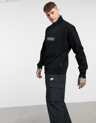 black napapijri jumper