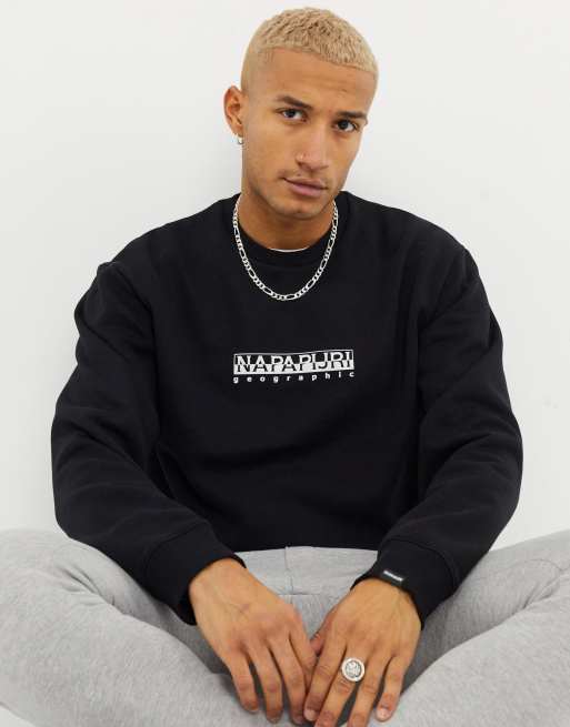 Napapijri 2024 black sweatshirt