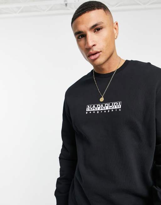 Napapijri Box sweatshirt in black