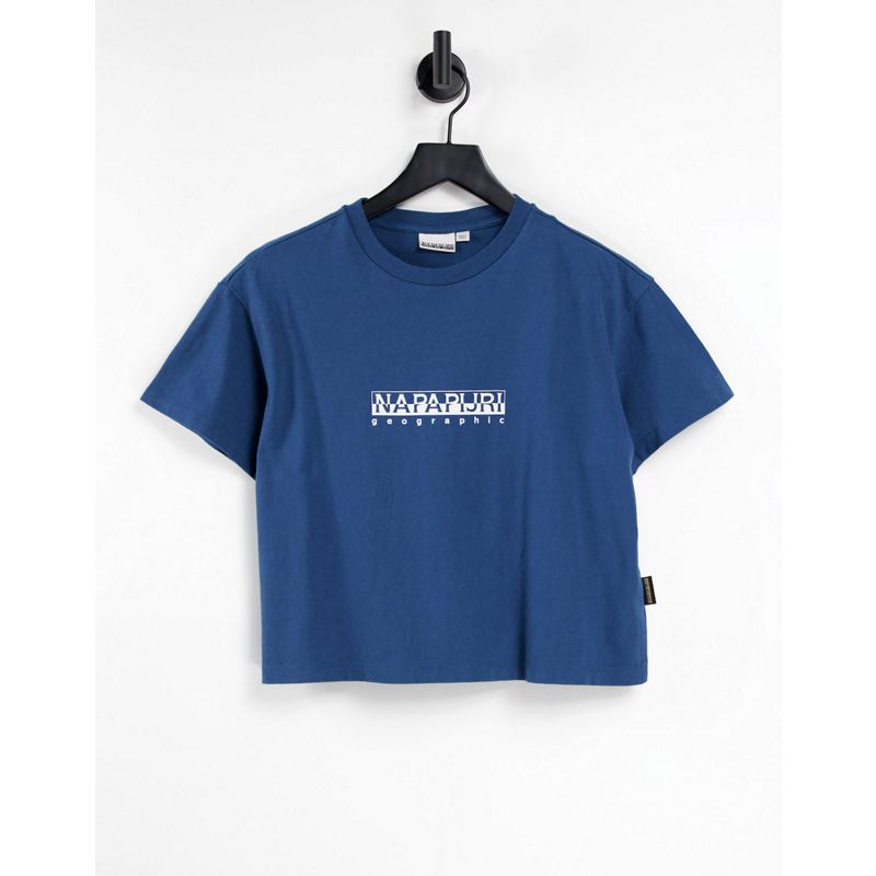 Activewear Top Napapijri - Box - T-shirt corta blu navy 