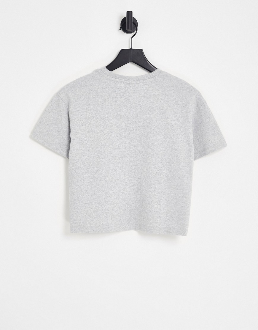 Box - T-shirt corta grigio chiaro - Napapijri T-shirt donna  - immagine1