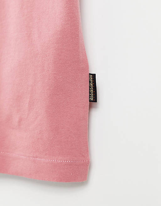 T-Shirts & Vests Napapijri Box t-shirt in pink 