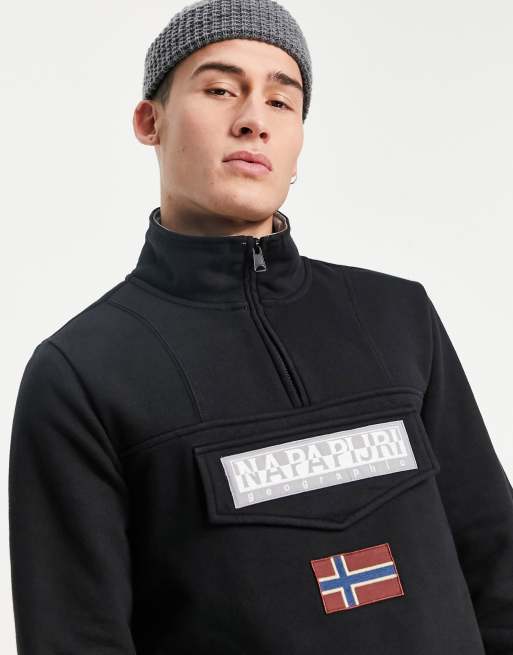 Napapijri half outlet zip fleece