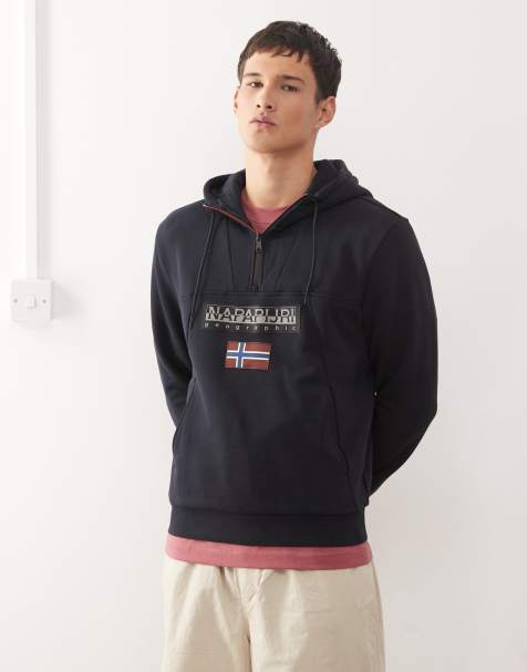 Napapijri - Burgee - Giacca nera con zip corta - view 1
