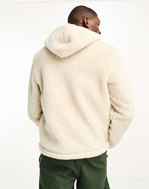 Oversized Half-zip Sweatshirt - Cream/Harlem - Men