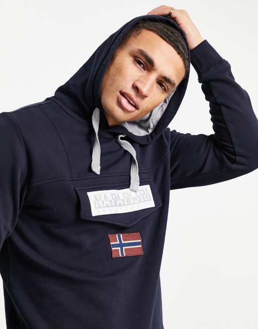 Napapijri 2024 navy hoodie