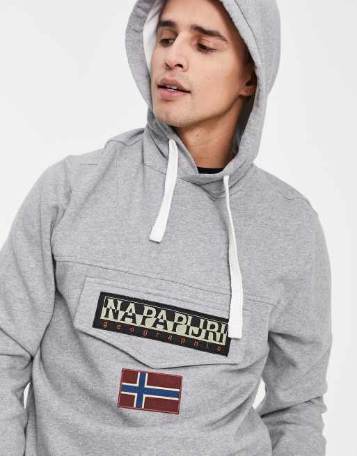 Napapijri deals grey hoodie