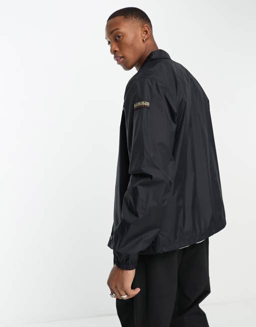 Napapijri Canar coach jacket in black, 2 of 4