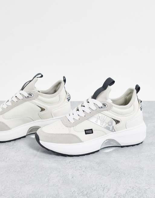 Napapijri - Christabel - Sneakers in helder wit
