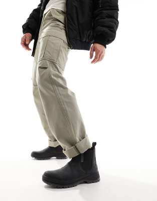 Bottes Napapijri Neuves Taille 41 - Cuir Suédé (daim) Gris - Neuf Avec Boîte D'origine