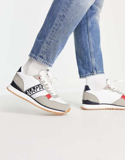 Napapijri - Cosmo - Sneakers bianche e grigie , 3 di 3