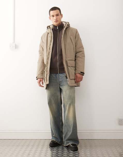 Napapijri Diries coat in grey - view 1