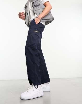 Napapijri Napapijri Dru ripstop cargo trousers in navy