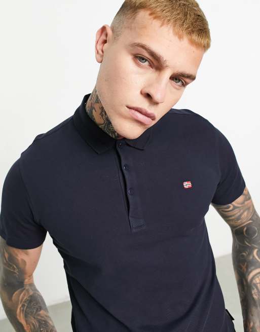 Napapijri - Ealis - Polo met korte mouwen in marineblauw
