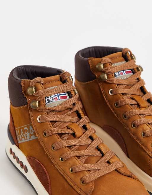 Napapijri Egret Mid sneakers in brown