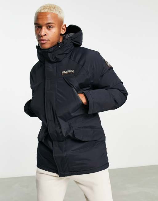 Napapijri epoch jacket in black | ASOS