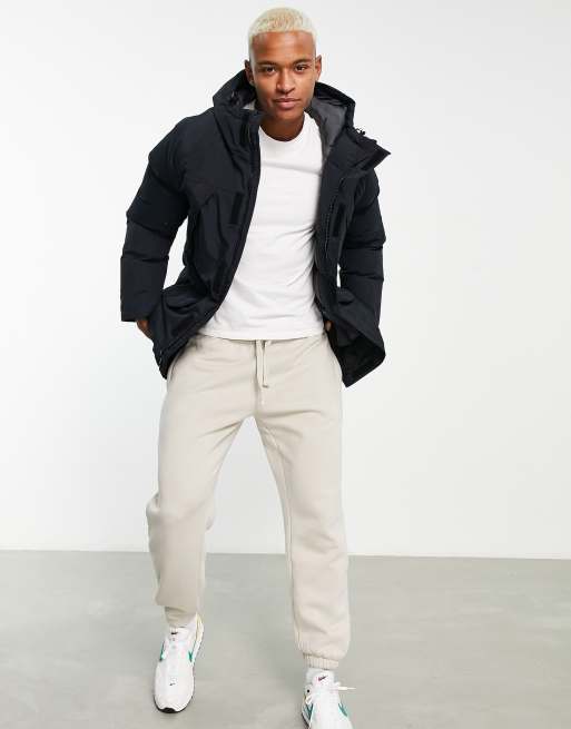 Napapijri Epoch waterproof insulated hooded parka in black, 3 of 4